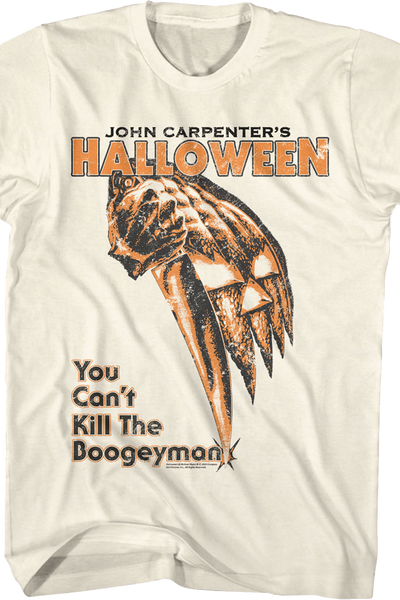 You Can't Kill The Boogeyman Movie Poster Halloween T-Shirt