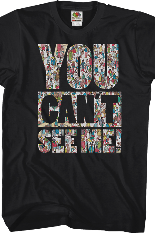 You Can't See Me Where's Waldo T-Shirt - main product image