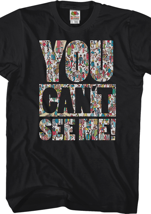 You Can't See Me Where's Waldo T-Shirt - main product image