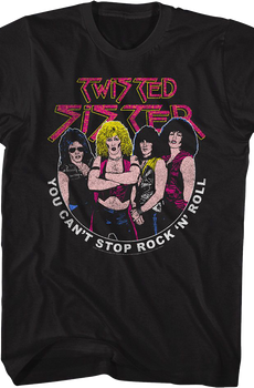 You Can't Stop Rock 'N' Roll Twisted Sister T-Shirt