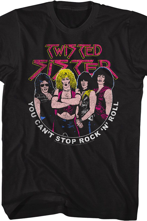 You Can't Stop Rock 'N' Roll Twisted Sister T-Shirtmain product image
