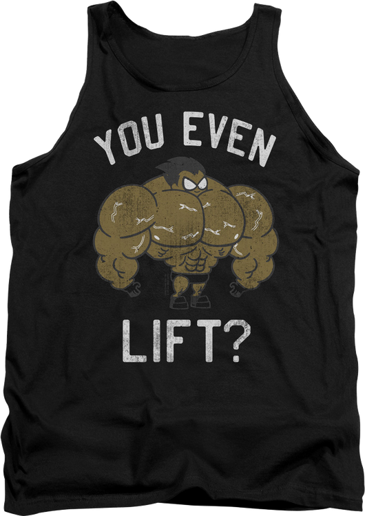 You Even Lift Teen Titans Go Tank Top - main product image