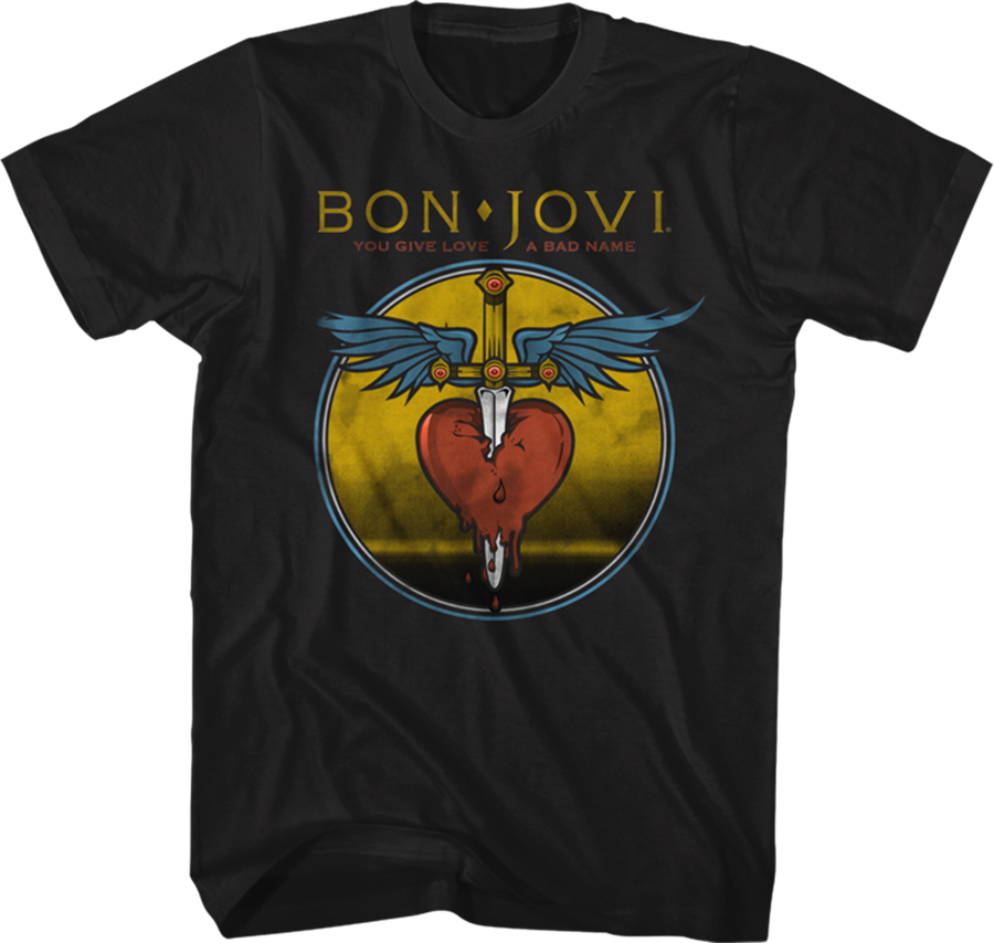 T-shirt Bon Jovi Lost Highway Signé - Avec Certificat D'authenticité - Neuf