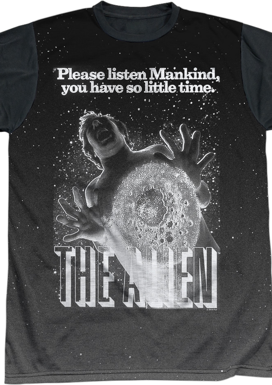 You Have So Little Time Alien T-Shirt - main product image