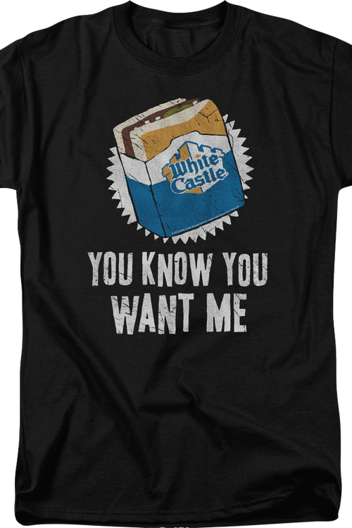You Know You Want Me White Caste T-Shirtmain product image