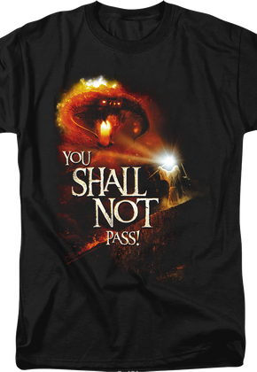 You Shall Not Pass Lord of the Rings T-Shirt