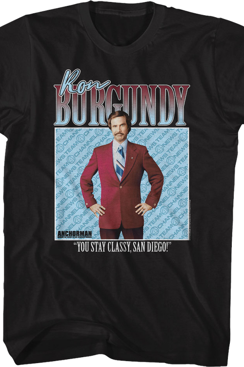 You Stay Classy San Diego Anchorman T-Shirtmain product image