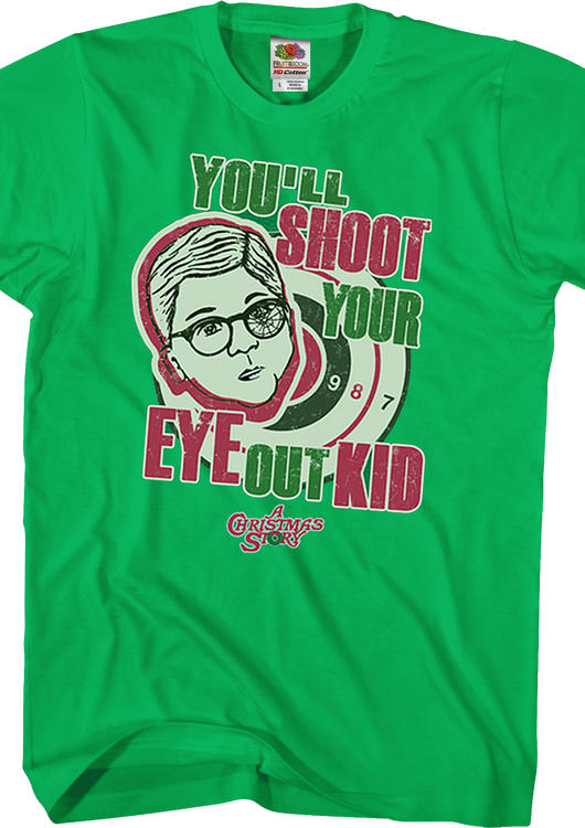 You'll Shoot Your Eye Out Christmas Story T-Shirt - main product image