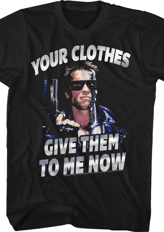 Your Clothes Terminator T-Shirt - main product image