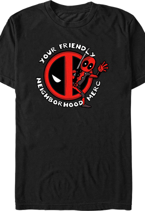 Your Friendly Neighborhood Merc Deadpool Marvel Comics T-Shirt