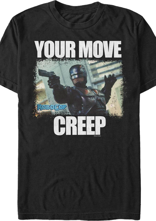 Your Move Robocop T-Shirt - main product image