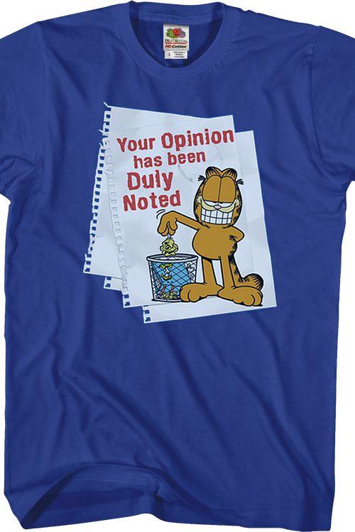 Your Opinion Garfield T-Shirt - main product image