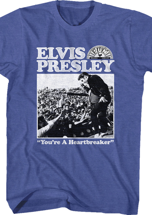 You're A Heartbreaker Elvis Presley T-Shirt - main product image