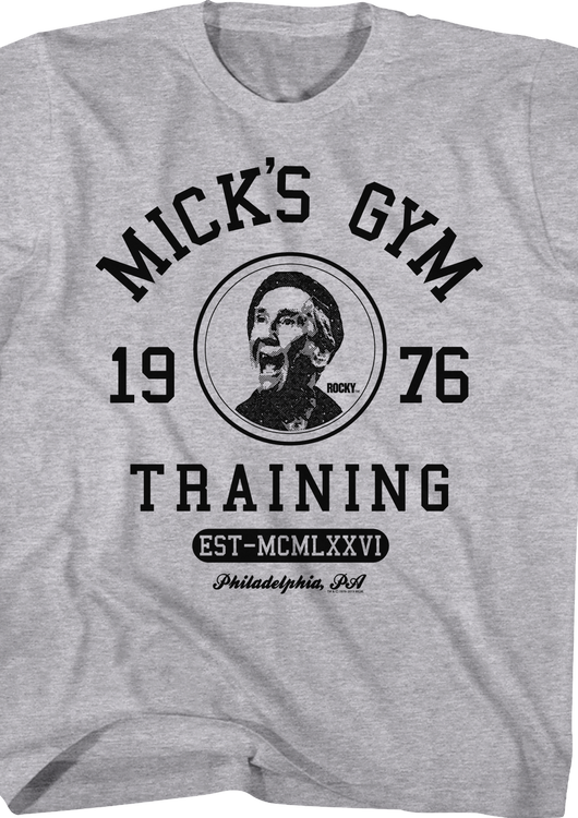 Youth 1976 Mick's Gym Rocky Shirt - main product image