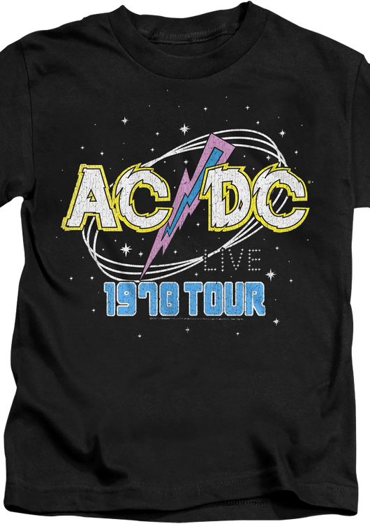Youth 1978 Tour ACDC Shirt - main product image