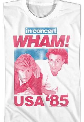 Youth '85 USA Concert Wham Shirt
