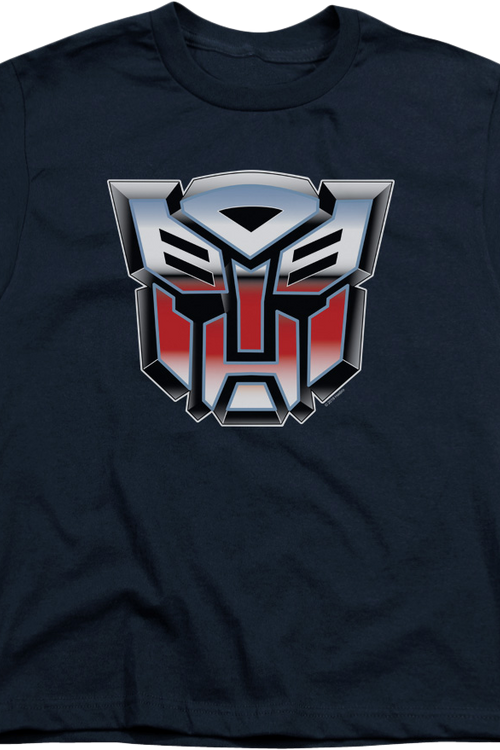 Youth Airbrush Autobot Logo Transformers Shirtmain product image