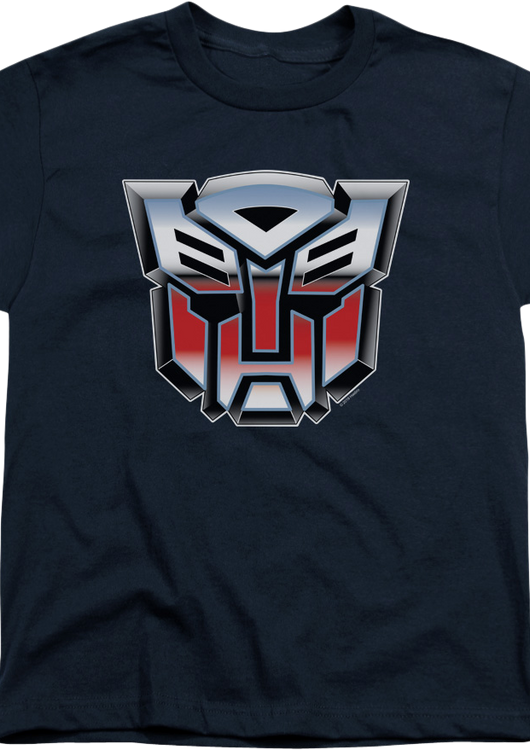 Youth Airbrush Autobot Logo Transformers Shirt - main product image
