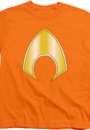 Youth Aquaman Logo DC Comics Shirt