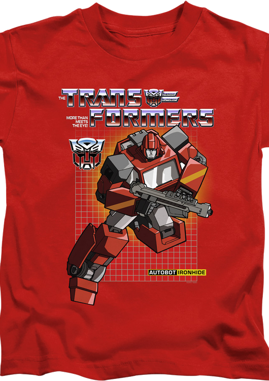 Youth Autobot Ironhide Transformers Shirt - main product image