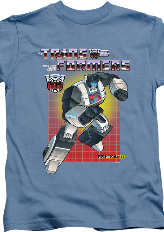 Youth Autobot Jazz Transformers Shirt - main product image