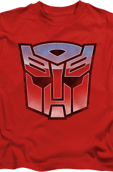 Youth Autobot Vintage Logo Transformers Shirt