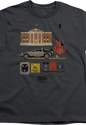Youth Back To The Future Items Shirt