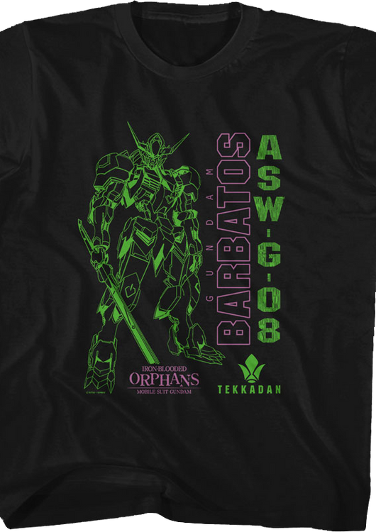 Youth Barbatos Gundam Shirt - main product image