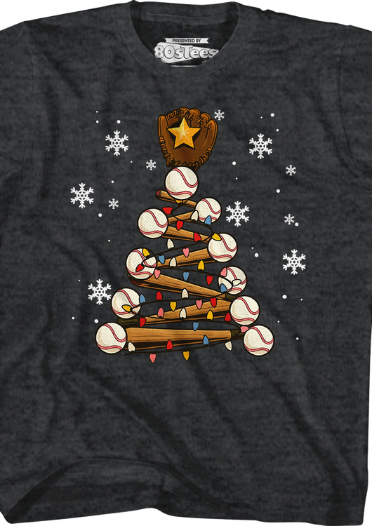 Youth Baseball Tree Shirt - main product image