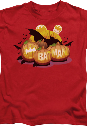 Youth Batman Pumpkin Patch DC Comics Shirt
