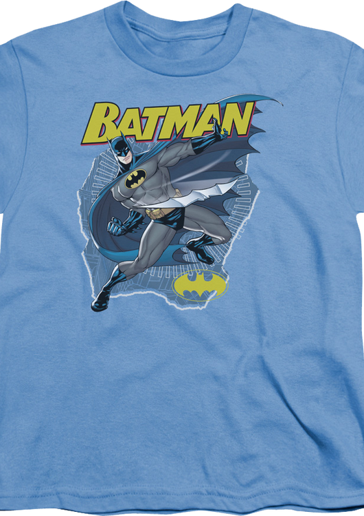 Youth Batman Throws His Batarang DC Comics Shirt - main product image