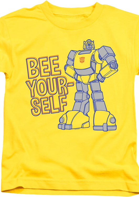 Youth Bee Yourself Bumblebee Transformers Shirt - main product image