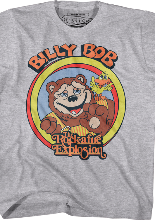 Youth Billy Bob Brockali Rock-afire Explosion Shirt - main product image