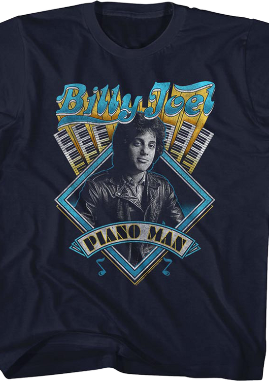 Youth Billy Joel Piano Man Shirt - main product image