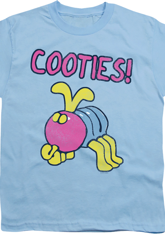 Youth Blue Cooties Shirt - main product image