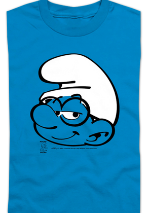Youth Brainy Smurf Shirt
