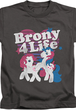 Youth Brony 4 Life My Little Pony Shirt
