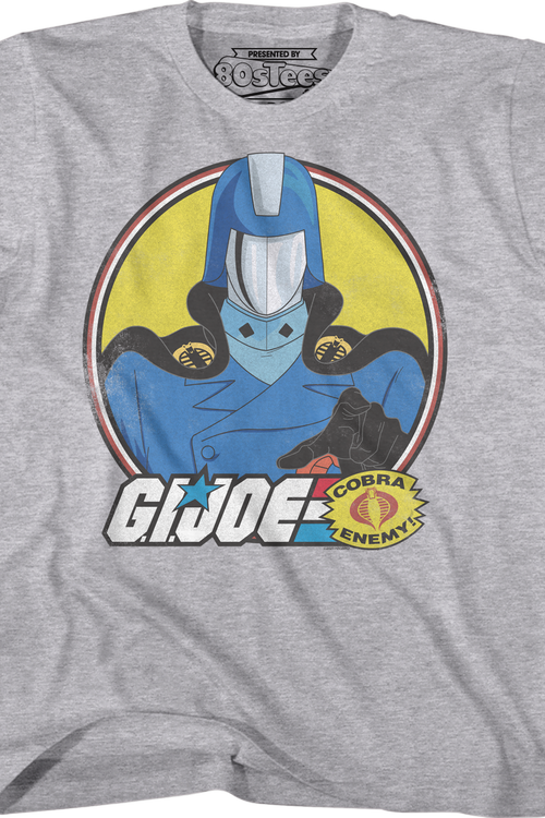 Youth Cartoon Cobra Commander GI Joe Shirtmain product image