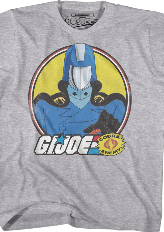 Youth Cartoon Cobra Commander GI Joe Shirt - main product image