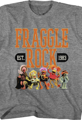 Youth Cast Photo Est. 1983 Fraggle Rock Shirt