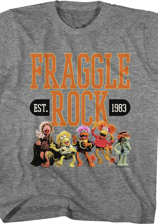 Youth Cast Photo Est. 1983 Fraggle Rock Shirt - main product image