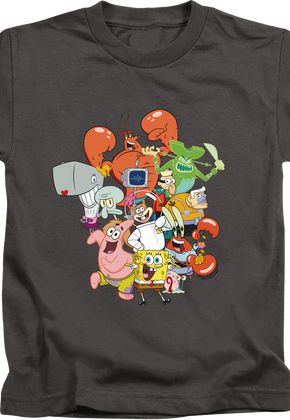 Youth Cast Photo SpongeBob SquarePants Shirt