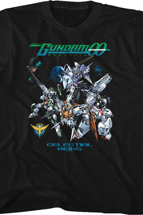 Youth Celestial Being Gundam Shirt - main product image