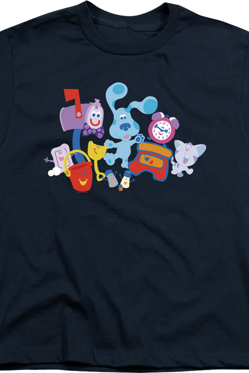 Youth Character Collage Blue's Clues Shirtmain product image