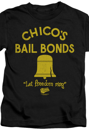 Youth Chicos Bail Bonds Bad News Bears Shirt
