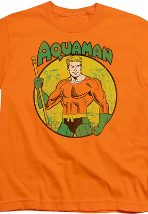 Youth Circle Aquaman Shirt