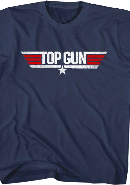 Youth Classic Logo Top Gun Shirt - main product image
