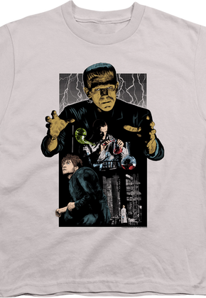 Youth Collage Frankenstein Shirt