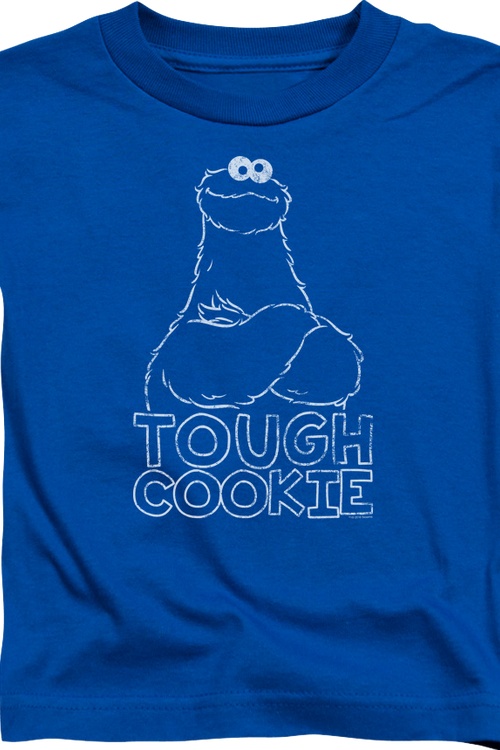 Youth Cookie Monster Tough Cookie Sesame Street Shirt - main product image