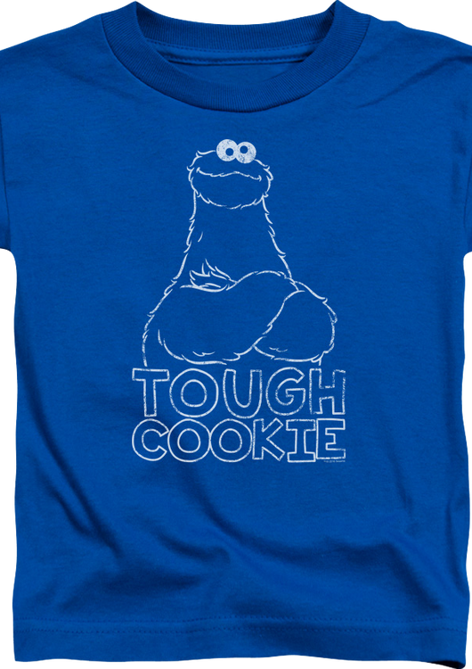 Youth Cookie Monster Tough Cookie Sesame Street Shirt - main product image